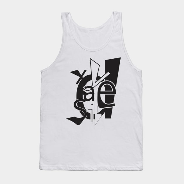 Dyslexia design Tank Top by Quirkypieces